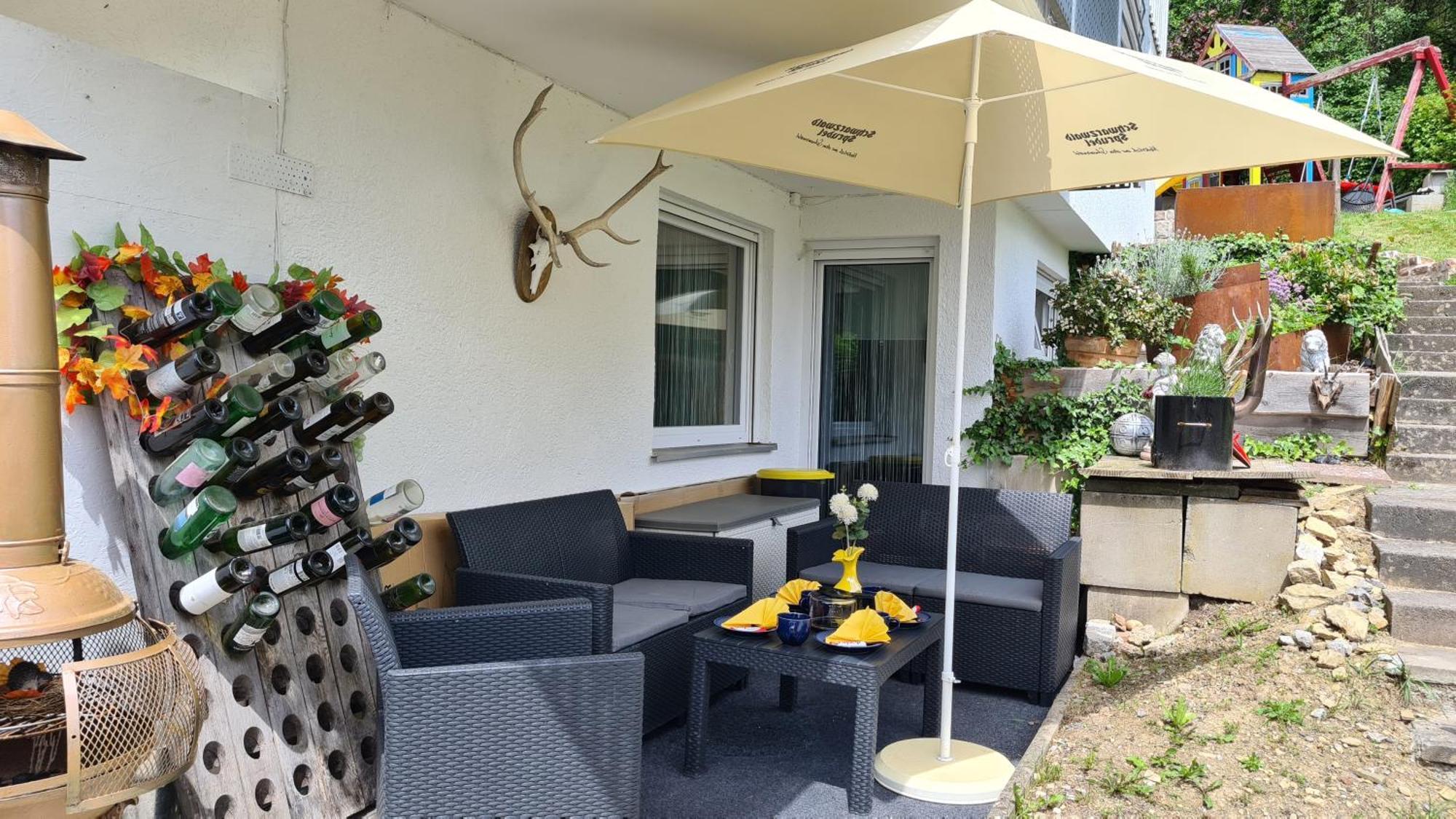 Wildberg  'Tor Zum Schwarzwald' Ferienwohnungen Mit Sauna מראה חיצוני תמונה